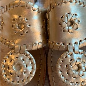 Platinum Jack Rogers sandals - Sz 6